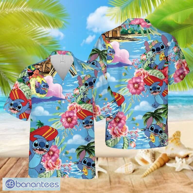 Lilo And Stitch Mens Hawaiian Shirt Stitch Gift Ideas