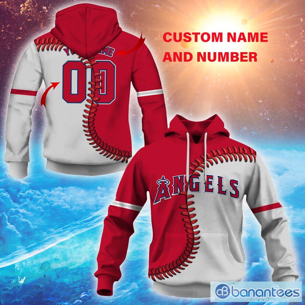 Los Angeles Angels Custom Name & Number Jersey - All Stitched