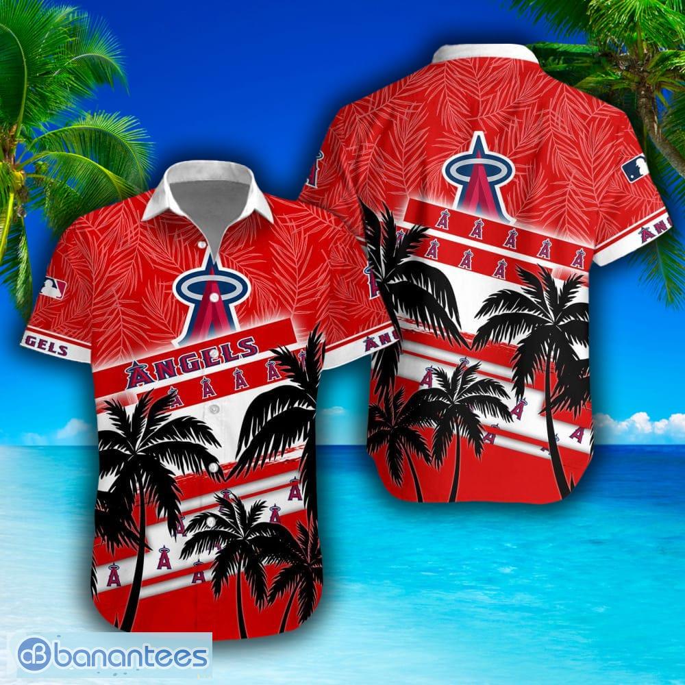 Los Angeles Angels Hawaiian Shirt Los Angeles Mlb Custom Hawaiian