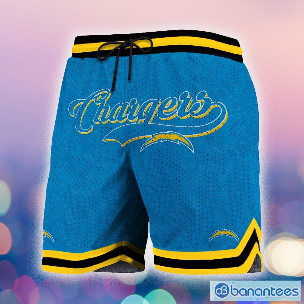 Los Angeles Chargers NFL Static Mesh Polyester Shorts FREE SHIP!