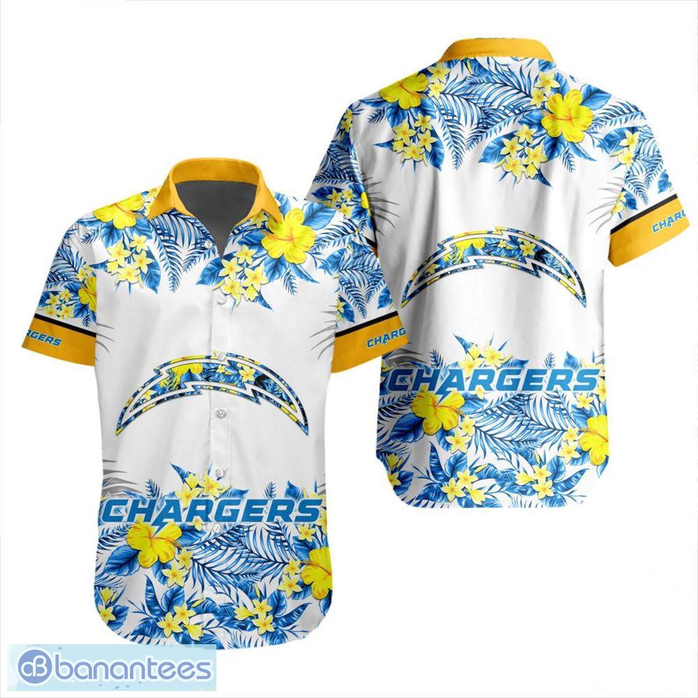 Los Angeles Chargers NFL Vintage Coconut Tropical Hawaiian Shirt