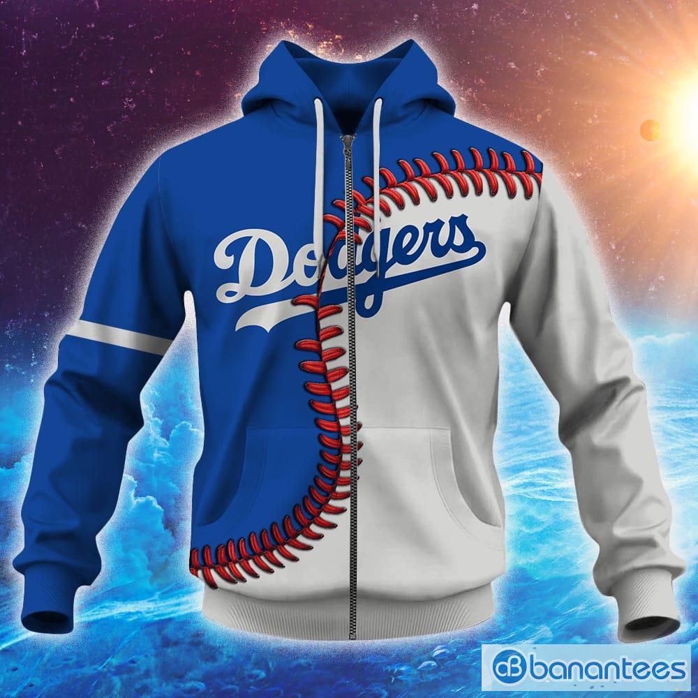 Los Angeles Dodgers MLB Custom Number And Name 3D Hoodie For Men