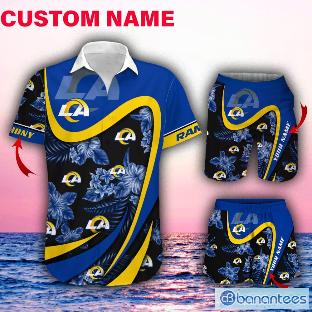 Los Angeles Rams NFL Hawaiian Shirt July Aloha Shirt - Trendy Aloha