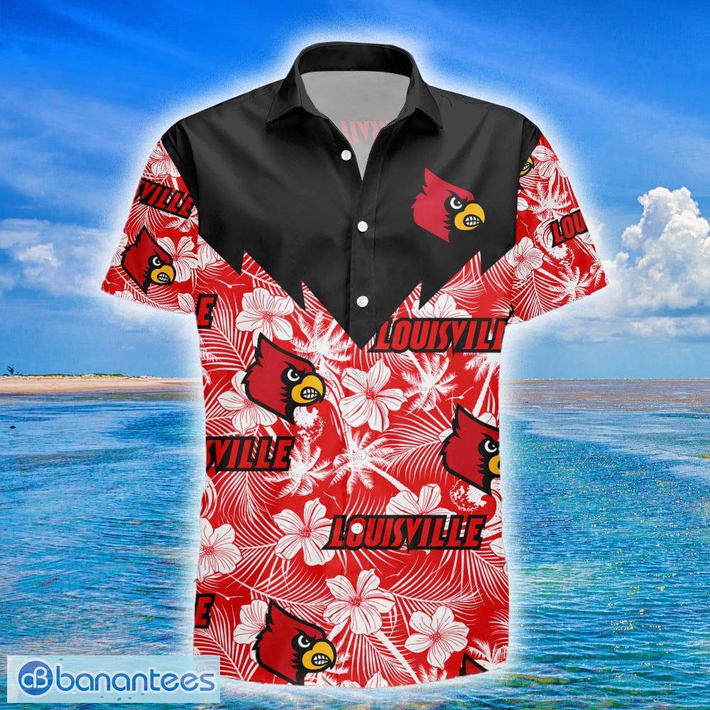 NCAA Louisville Cardinals Tiki Hippie Hawaiian Shirt The Perfect