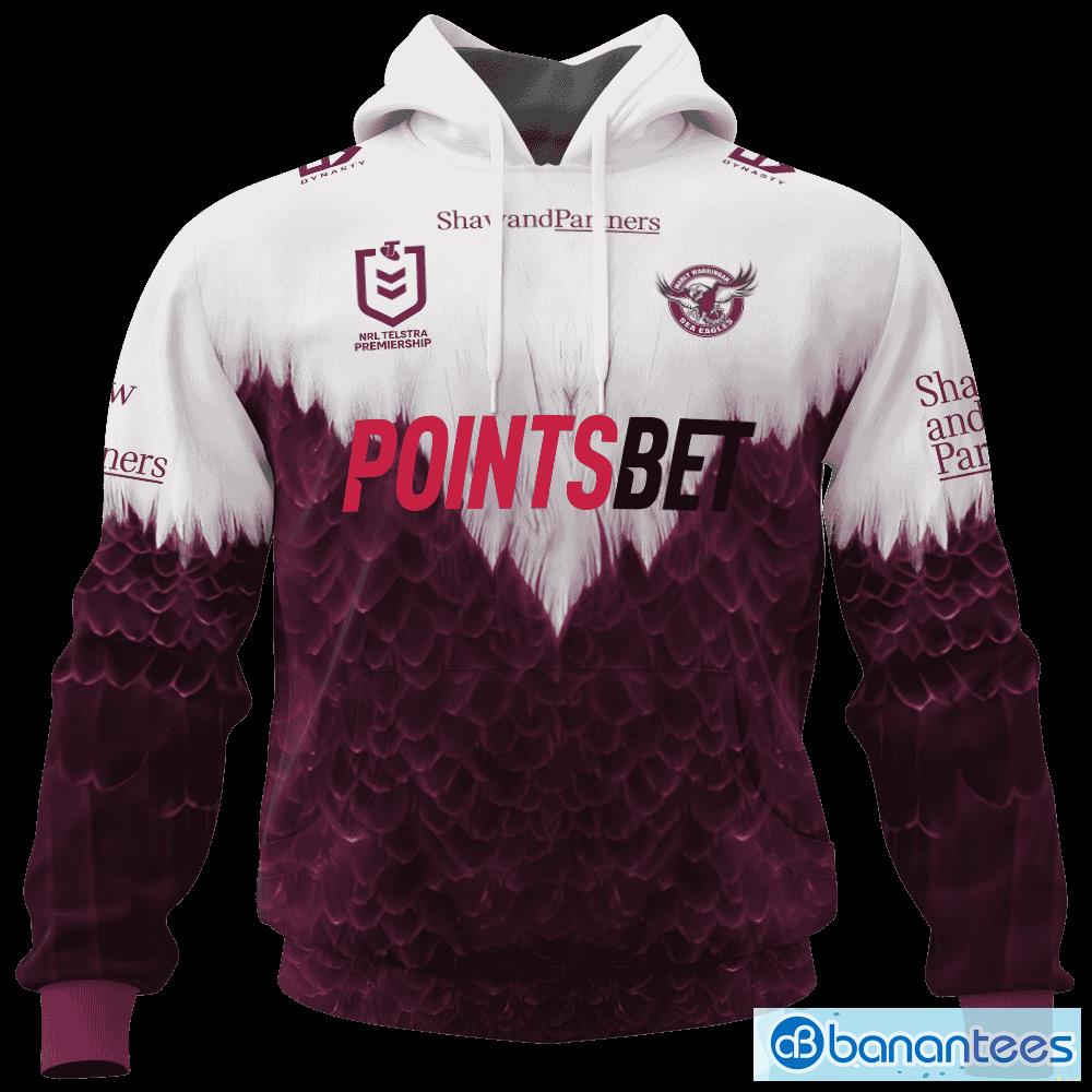 : DYNASTY Manly Sea Eagles 2023 NRL Mens Home Rugby