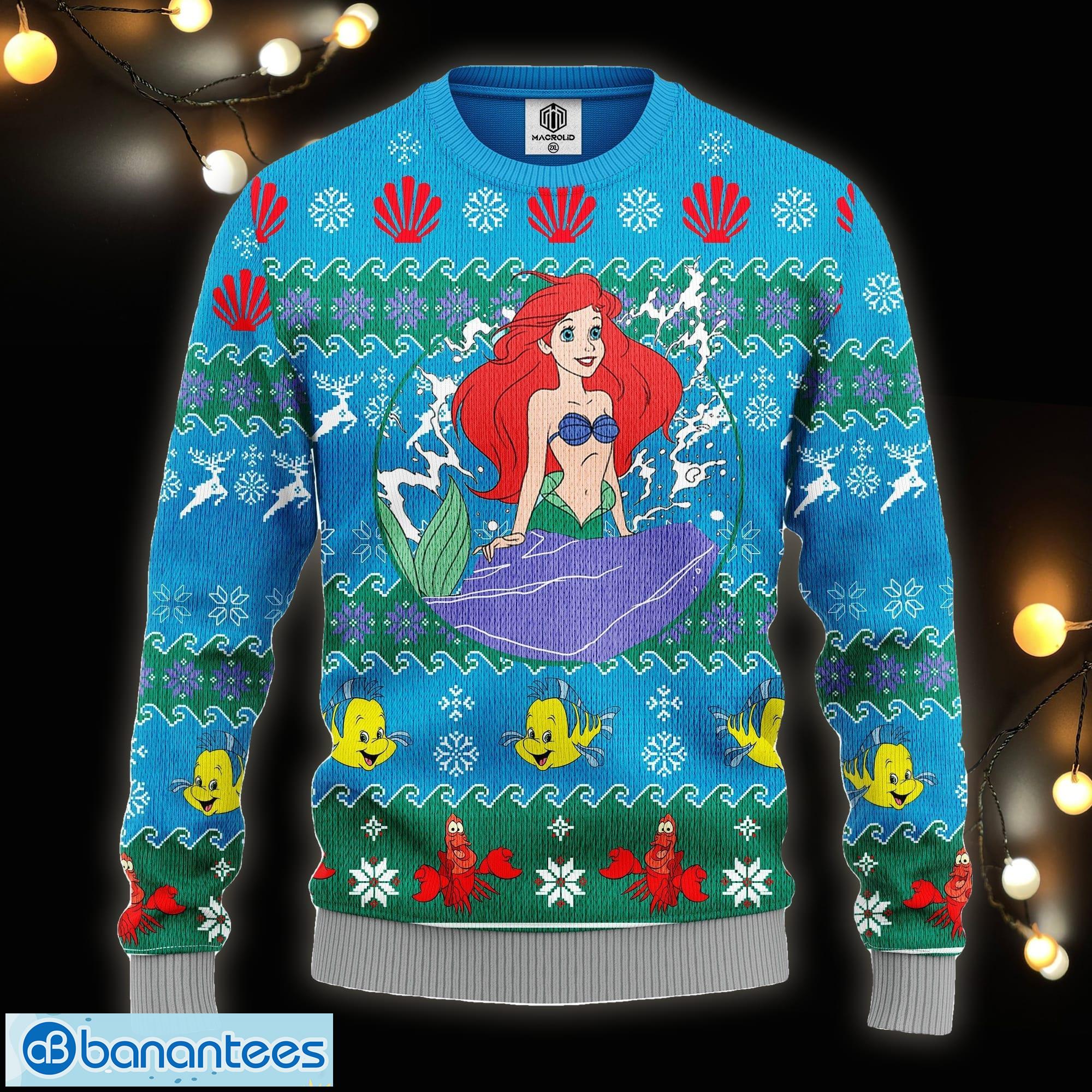 Mermaid ugly 2024 christmas sweater