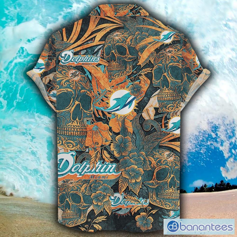 Miami Dolphins Custom Name NFL Hawaiian Shirt And Shorts Gift For Men And  Women Fans - Banantees