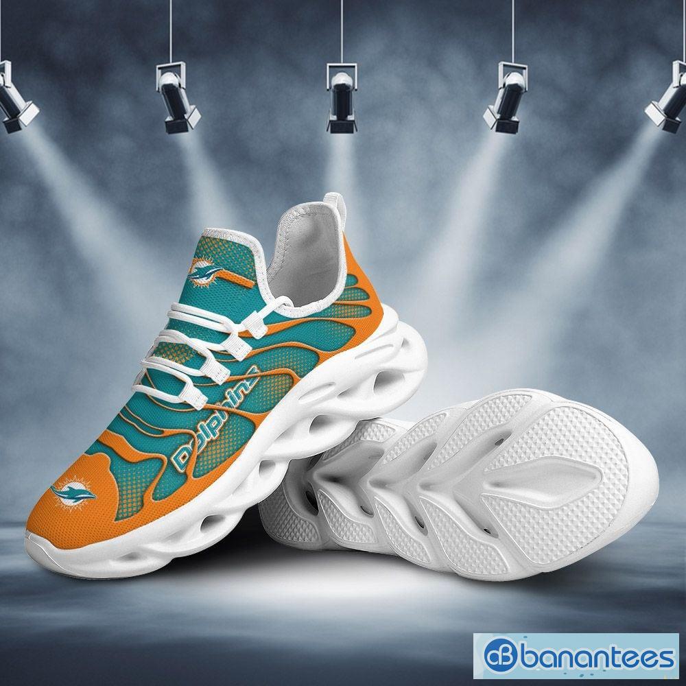 Miami Dolphins NFL Max Soul Sneakers Running Shoes - Banantees