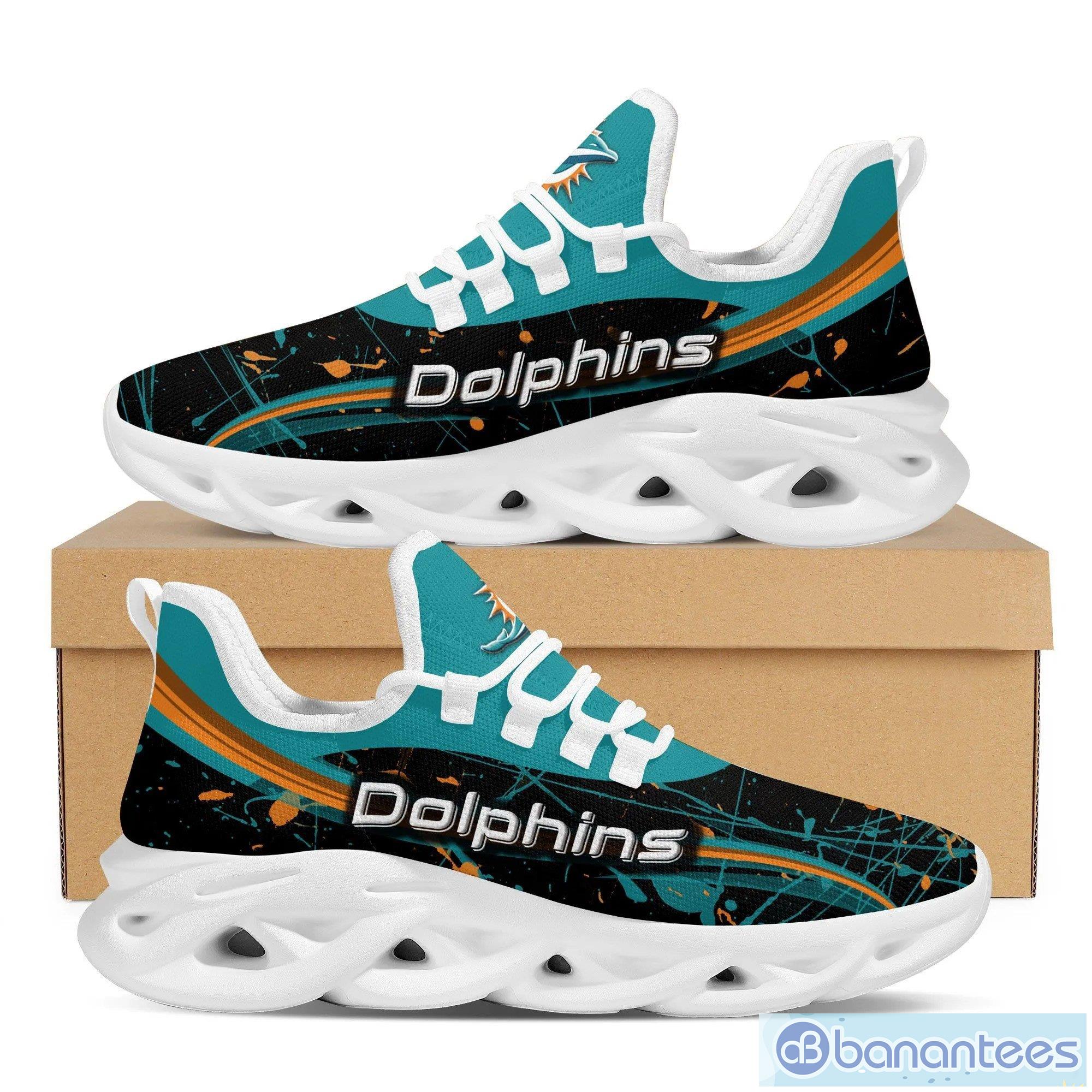 Miami dolphins cheap color sneakers