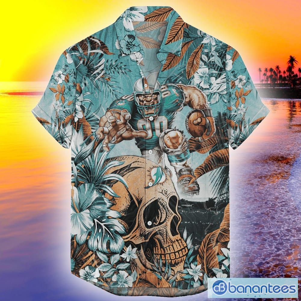 Nfl Miami Dolphins 3D Hawaiian Shirt Style 03 Men And Women For Fans -  Banantees