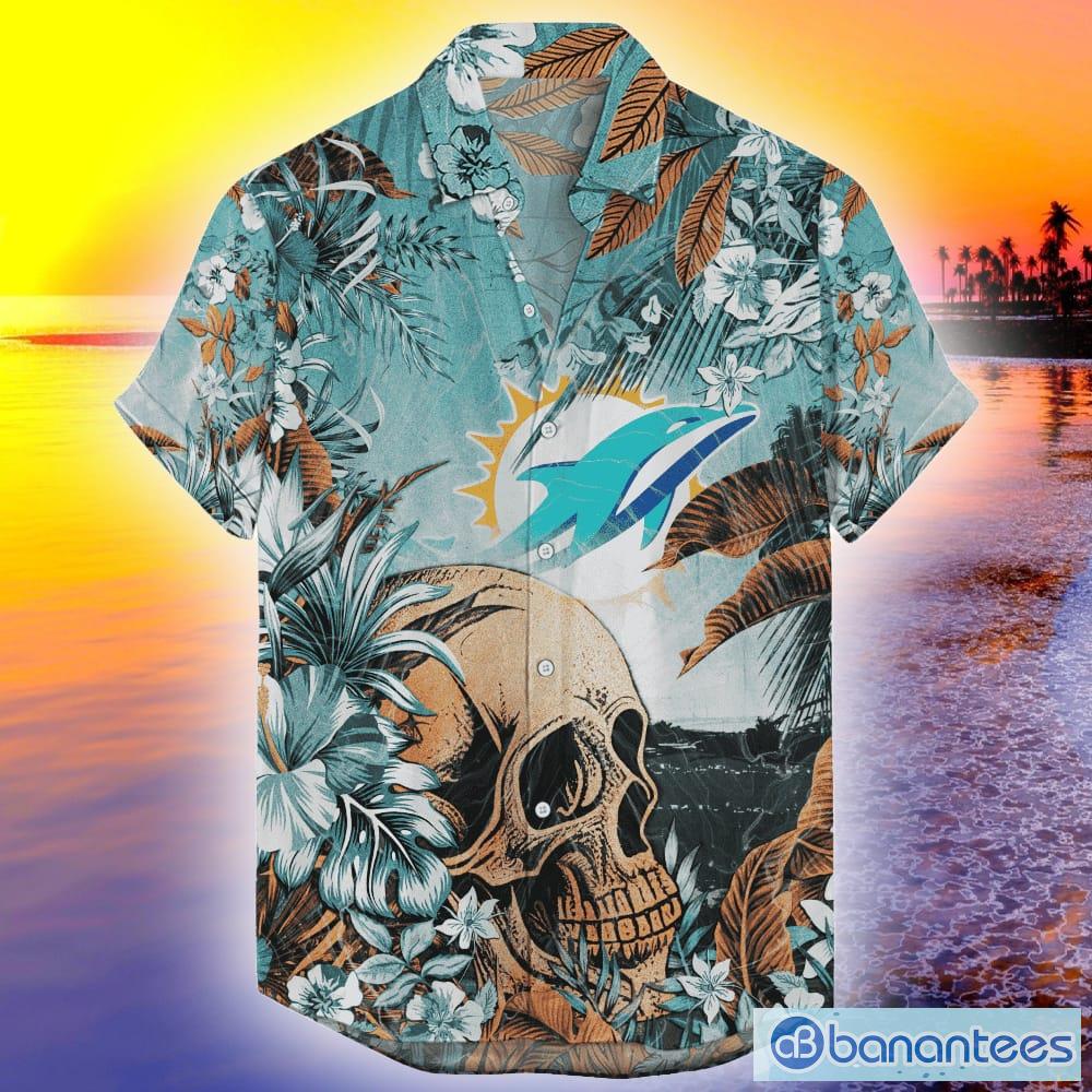 NFL Miami Dolphins Baseball Jersey 3D Personalized Skull Customization  Options Available