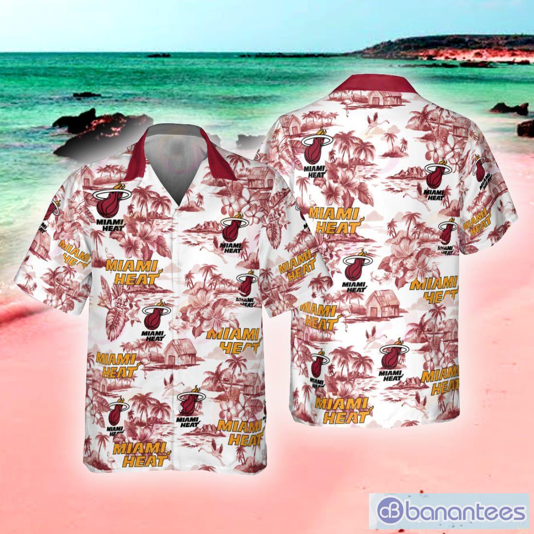 Miami heat hot sale hawaiian shirt