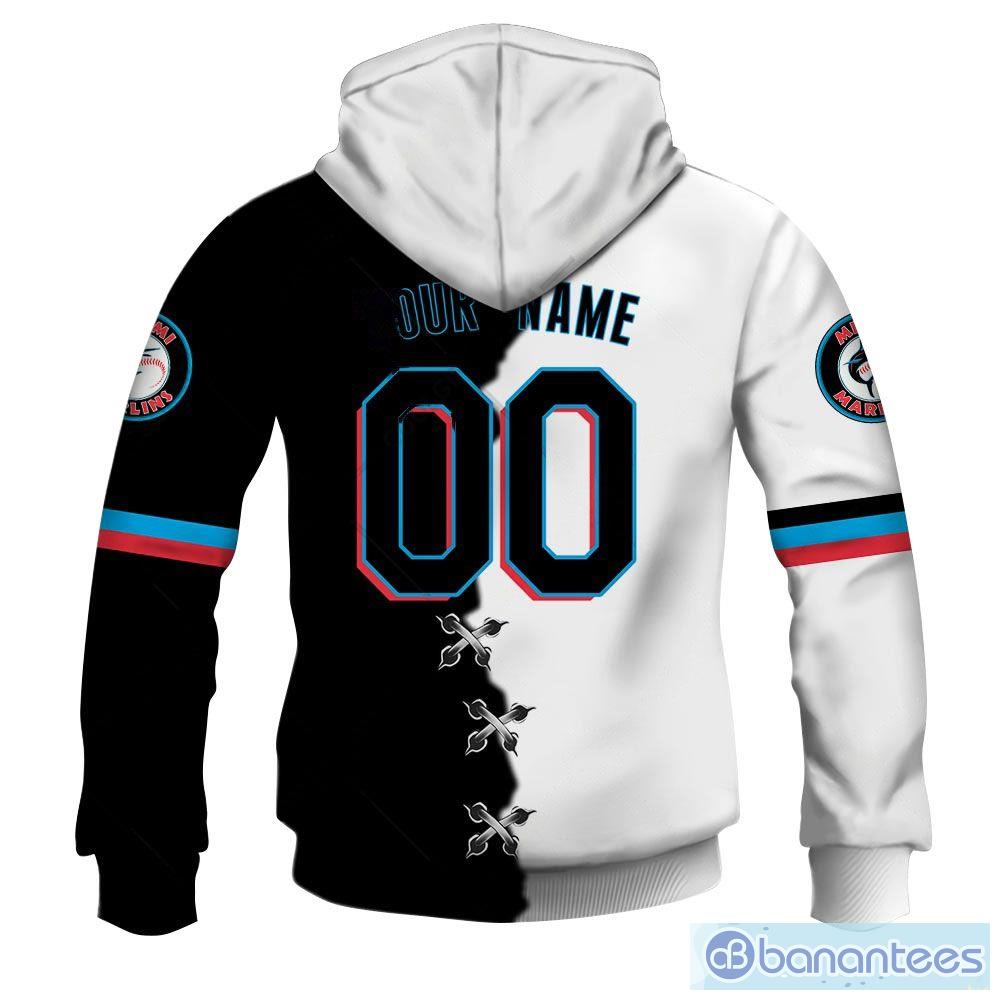 Miami Marlins MLB Custom Number And Name 3D T Shirt Gift For Men And Women  Fans - Banantees