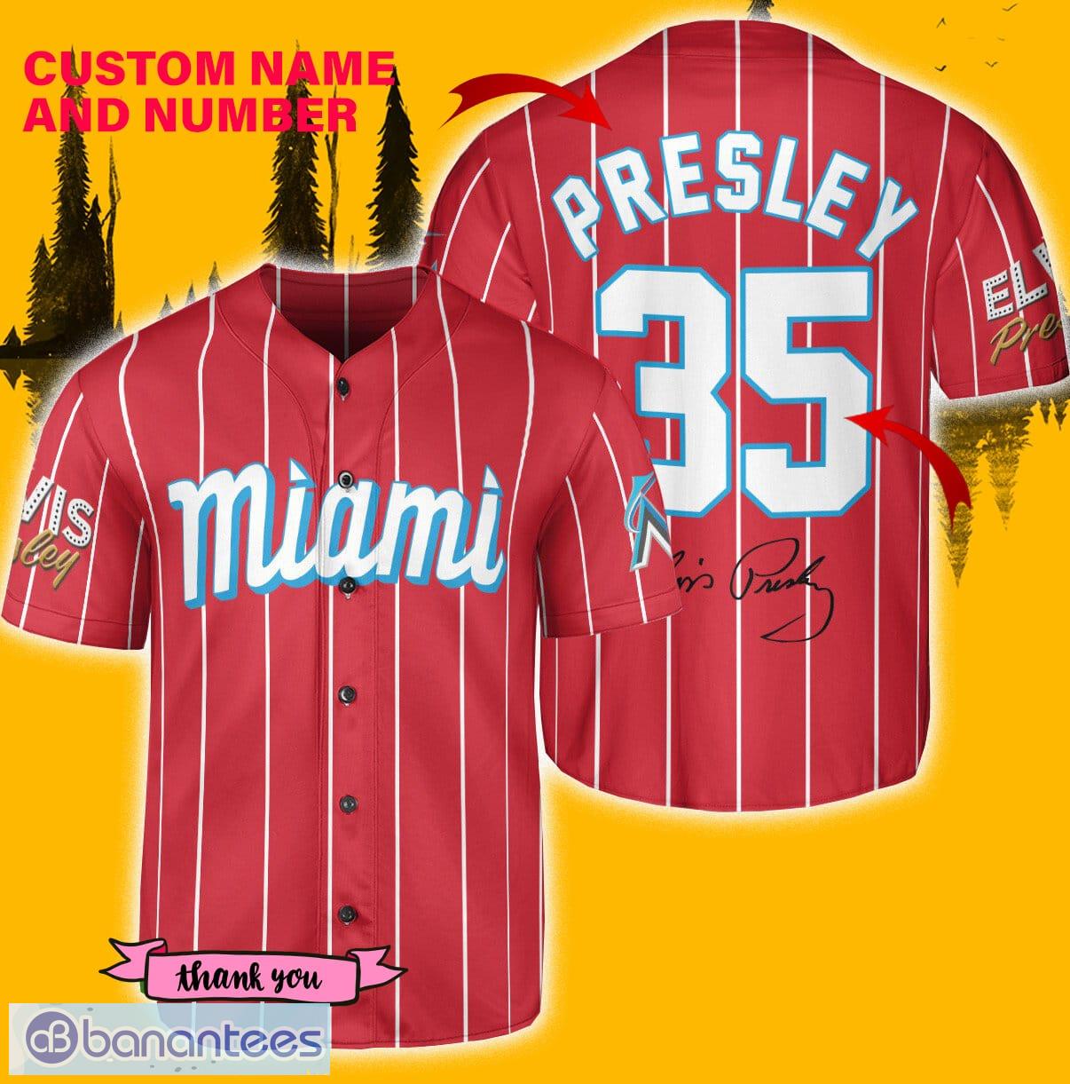 red miami marlins jersey