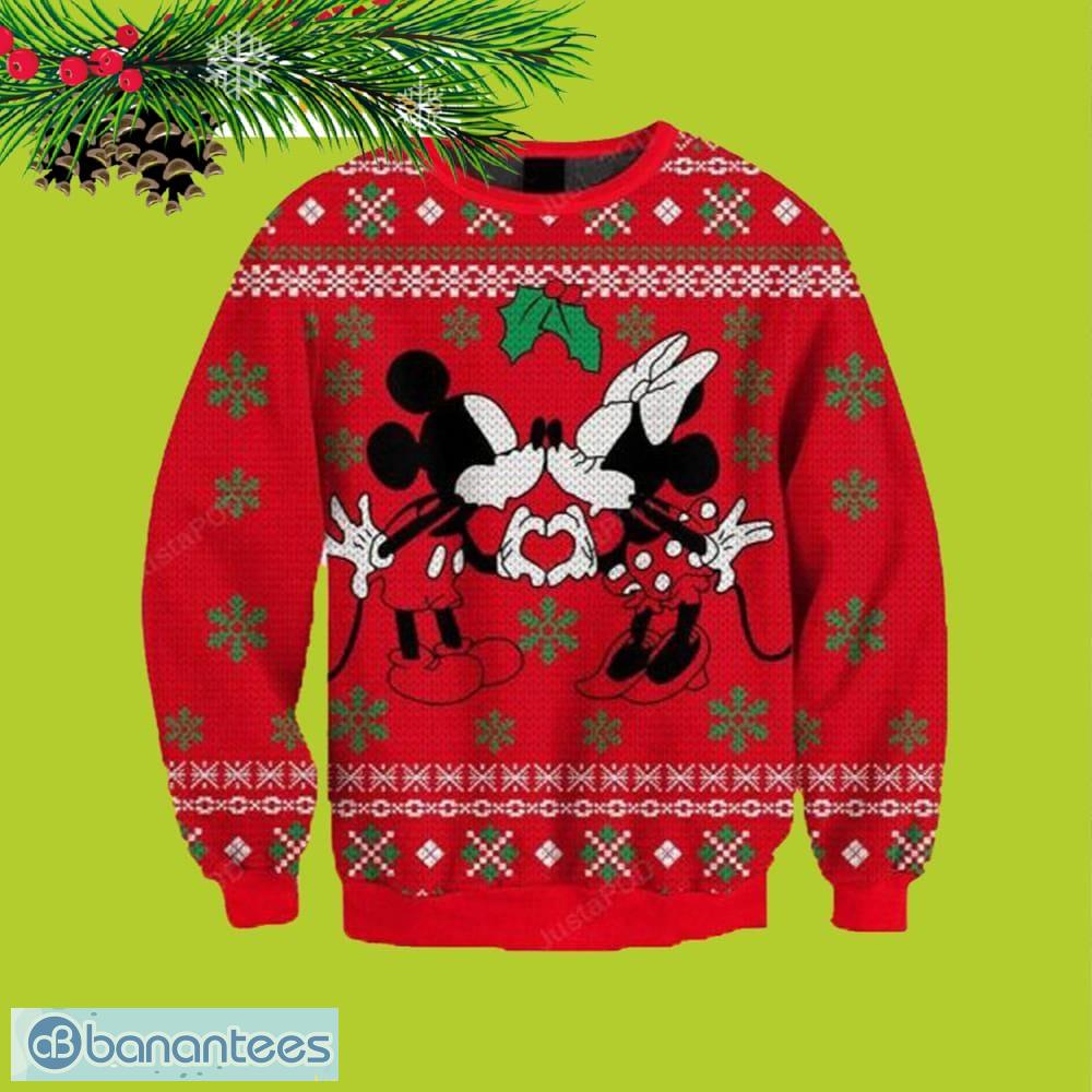 Mickey and shop minnie christmas sweater