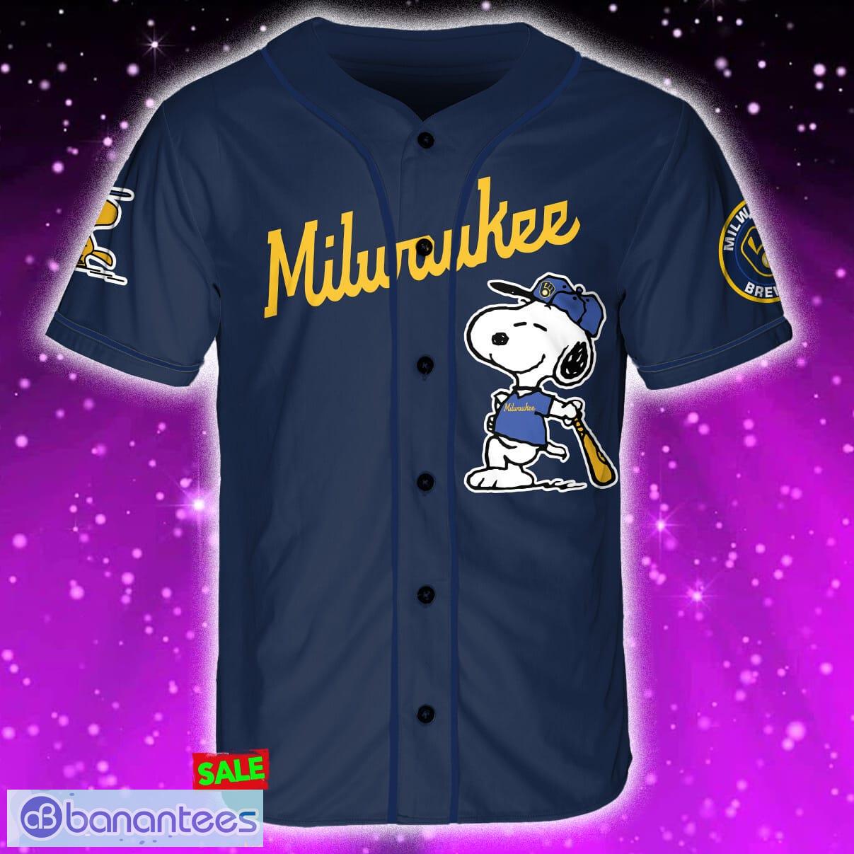 Milwaukee Brewers Peanuts Snoopy x Milwaukee Brewers Style 1