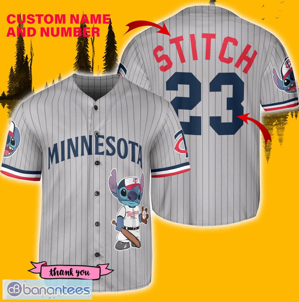 Minnesota Twins Stitch CUSTOM Baseball Jersey 