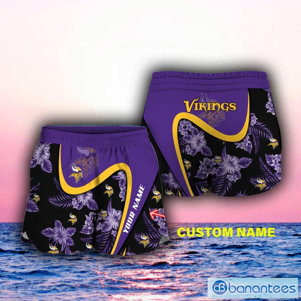 Minnesota Vikings NFL Custom Name Hawaiian Shirt For Men Women