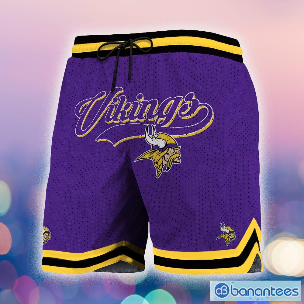 Minnesota Vikings and skull Hawaiian Shirt And Shorts Summer Vacation Gift  - Banantees