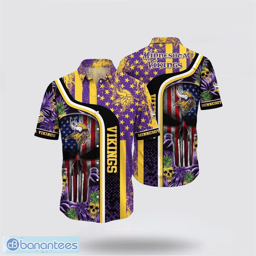 Minnesota Vikings Skull NFL Hawaii Shirt For Men And Women Gift Hawaiian  Shirt Fans - Banantees