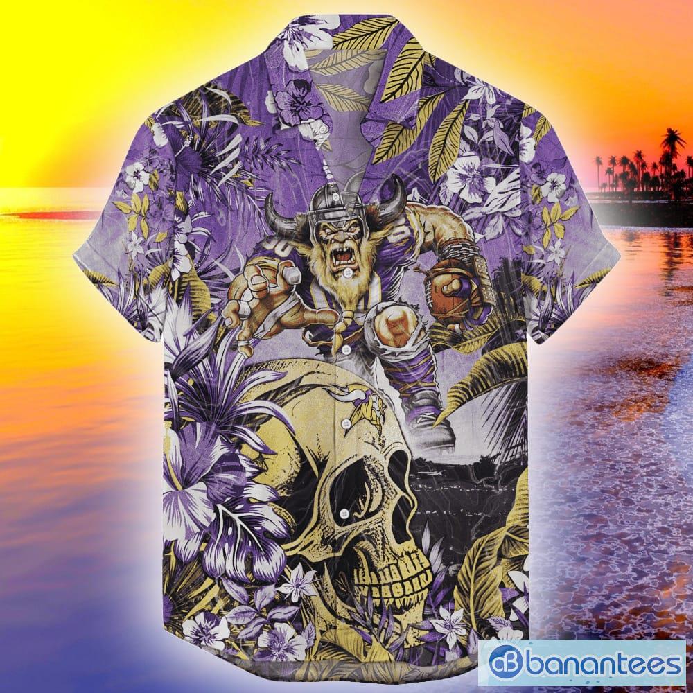 Minnesota Vikings NFL Design 5 Beach Hawaiian Shirt Men And Women For Fans  Gift - Banantees