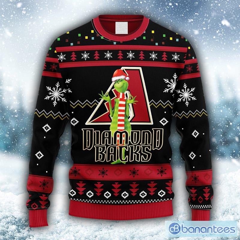 Boston Red Sox Funny Grinch Ugly Christmas Sweater - Banantees