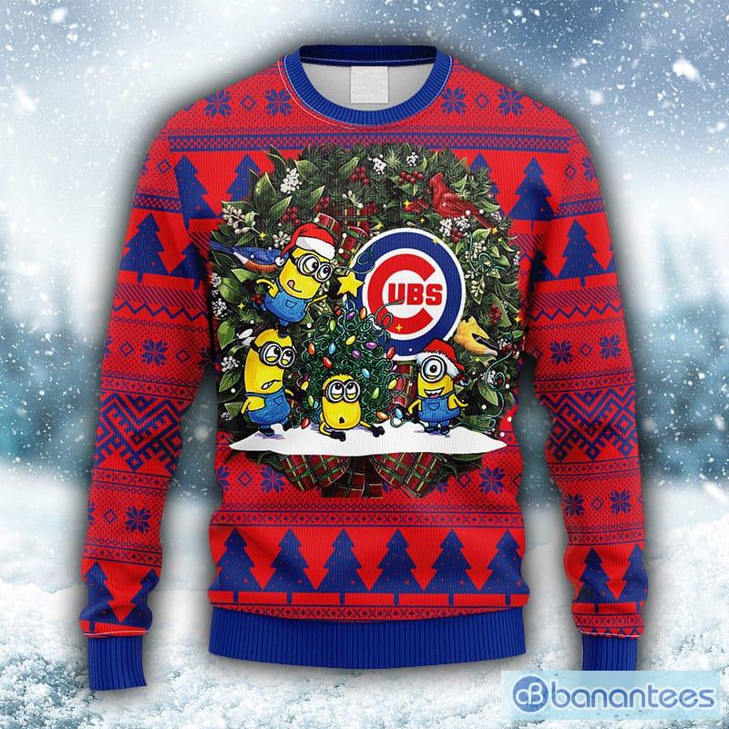 Chicago Cubs 3D Ugly Christmas Sweater