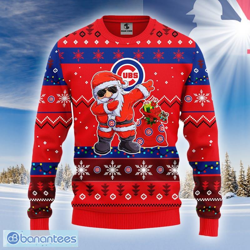 Cubs Christmas Sweater Grinch Baseball Chicago Cubs Gift