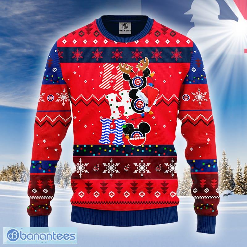 Chicago Cubs Baseball Custom Ugly Christmas Sweater - EmonShop