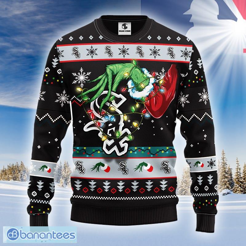 Buffalo Bills Funny Grinch Ugly Christmas Sweater - Banantees