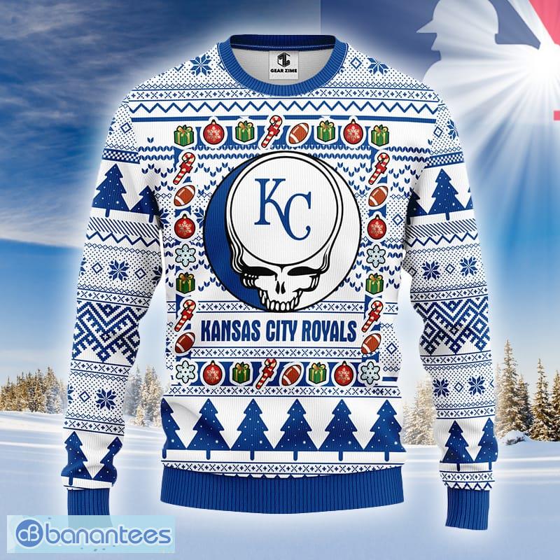 Kansas City Royals Grinch & Scooby-Doo Christmas Ugly Sweater