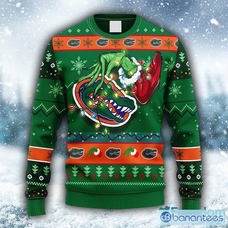 NFL Green Bay Packers Grinch Christmas Ugly 3D Sweater For Men And