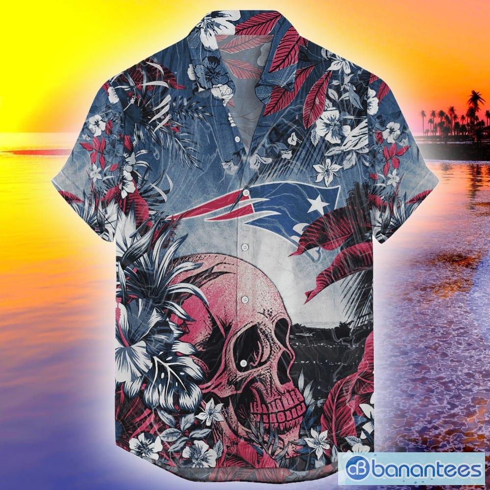 Beach NFL New England Patriots Hawaiian Shirt