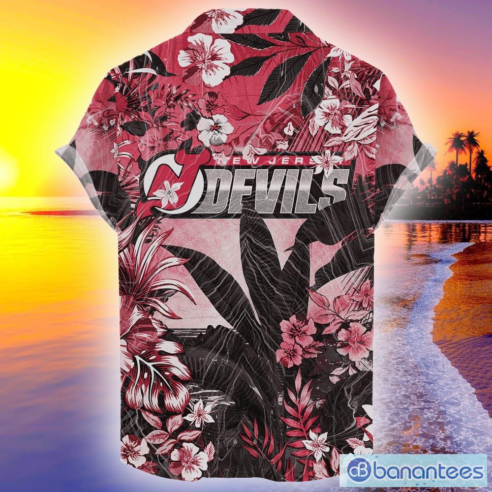 New Jersey Devils NHL Summer Hawaii Shirt And Tshirt Custom Aloha Shirt -  Trendy Aloha