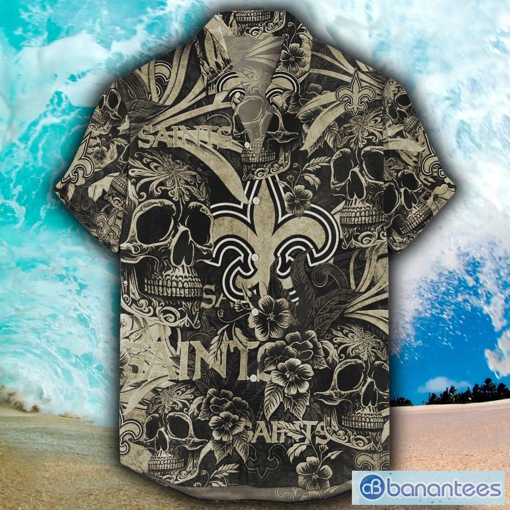 New Orleans Saints Hawaiian Jungle Skull NFL Beach Summer Men And Women For  Fans Gift - Banantees