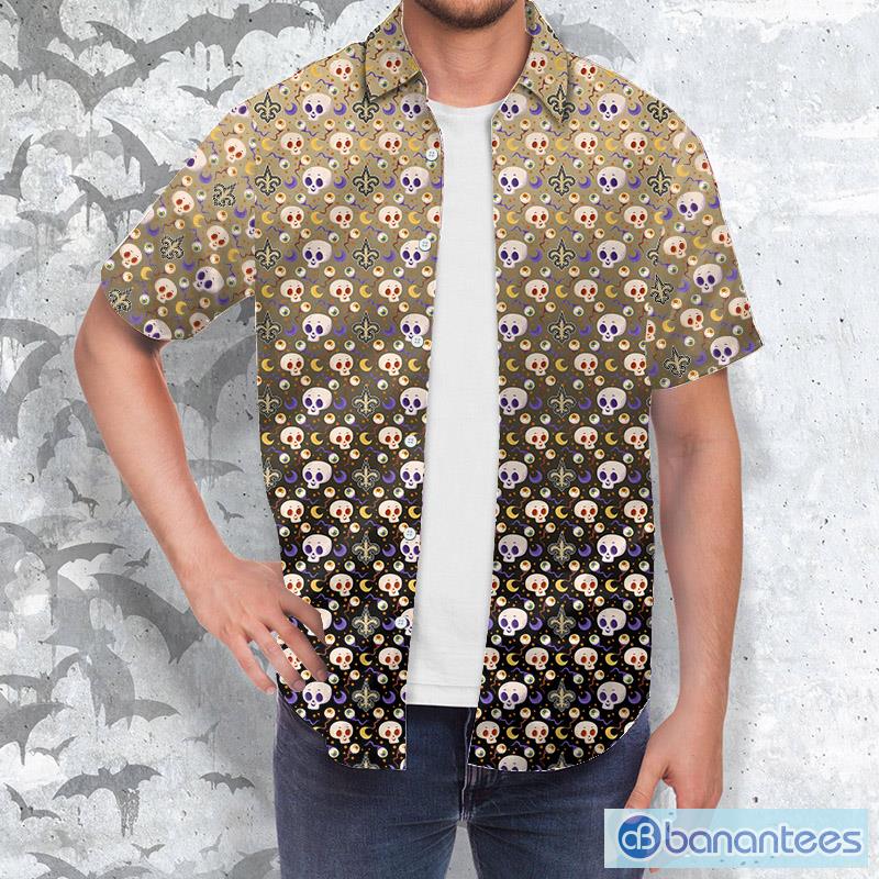 New Orleans Saints Mens Hawaiian Outfits 2 Piece Button Down Shirt