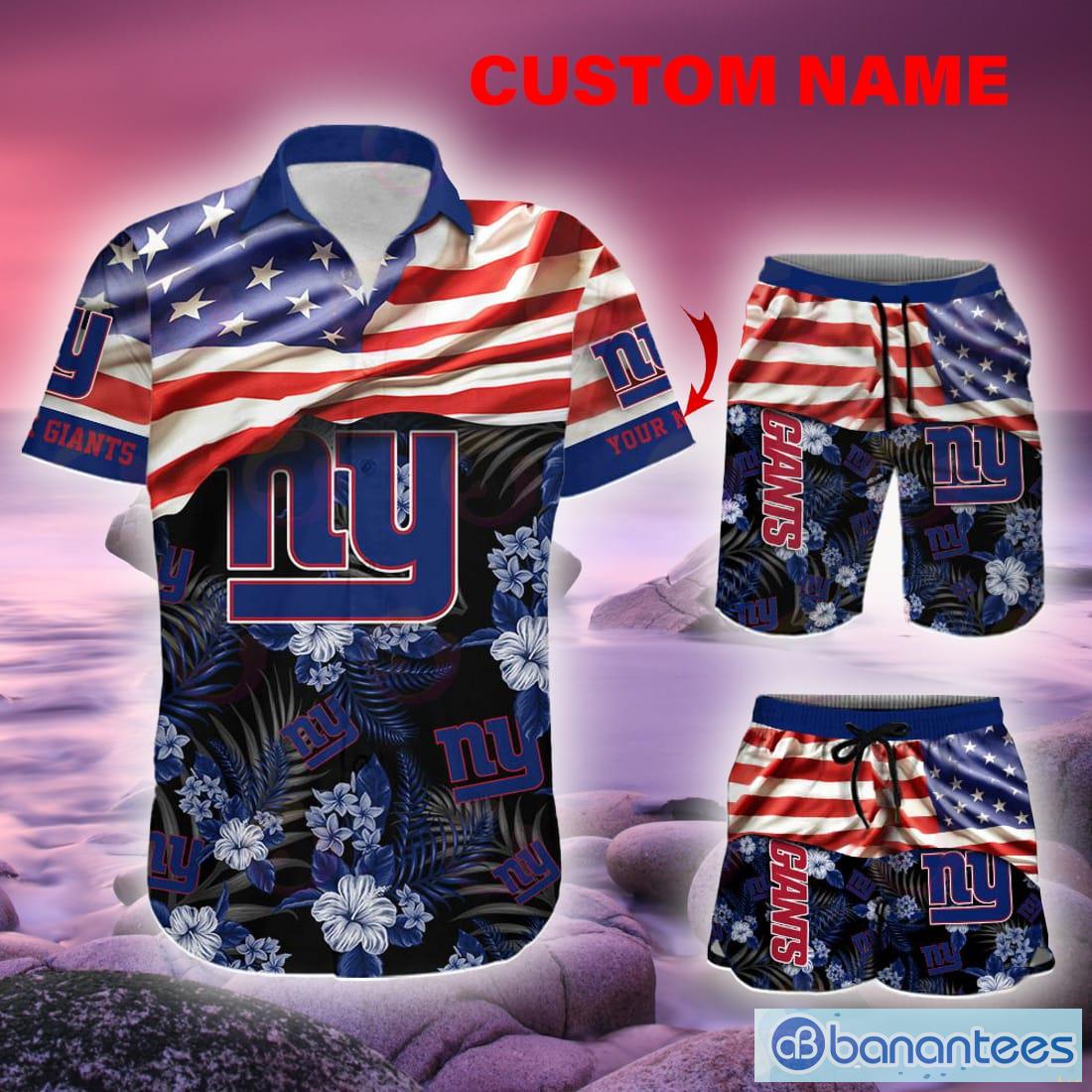 New York Giants Custom Name Baseball Jersey NFL Shirt Best Gift For Fans