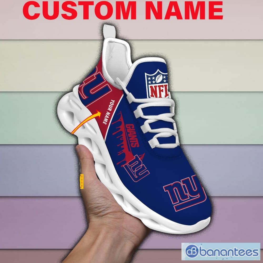 New York Giants Nfl Max Soul Sneakers Sport Shoes - Banantees