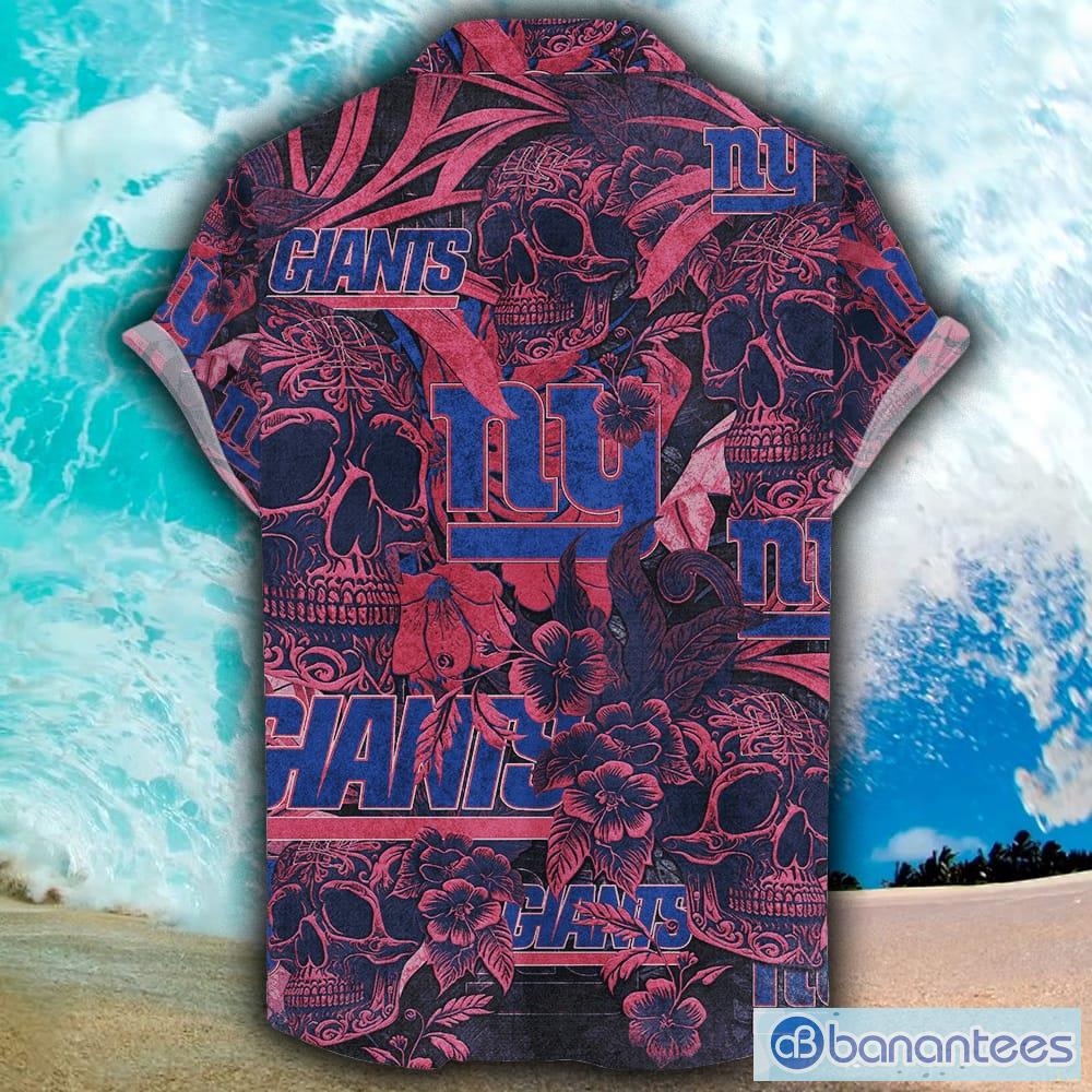 New York Giants Custom Name NFL Floral Hawaiian Shirt And Shorts Gift For  Men And Women Fans - Banantees