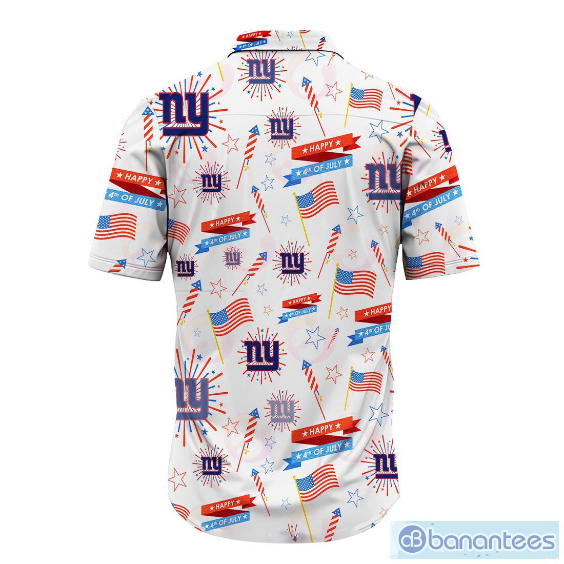 NY Giants Hawaiian Shirt Sporty Style New York Giants Gift