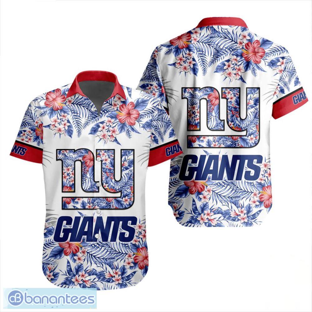 New York Giants Custom Name NFL Floral Hawaiian Shirt And Shorts Gift For  Men And Women Fans - Banantees