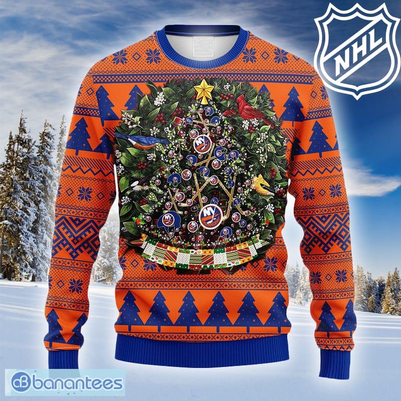 Men's New York Islanders Royal Ugly Pullover Sweater