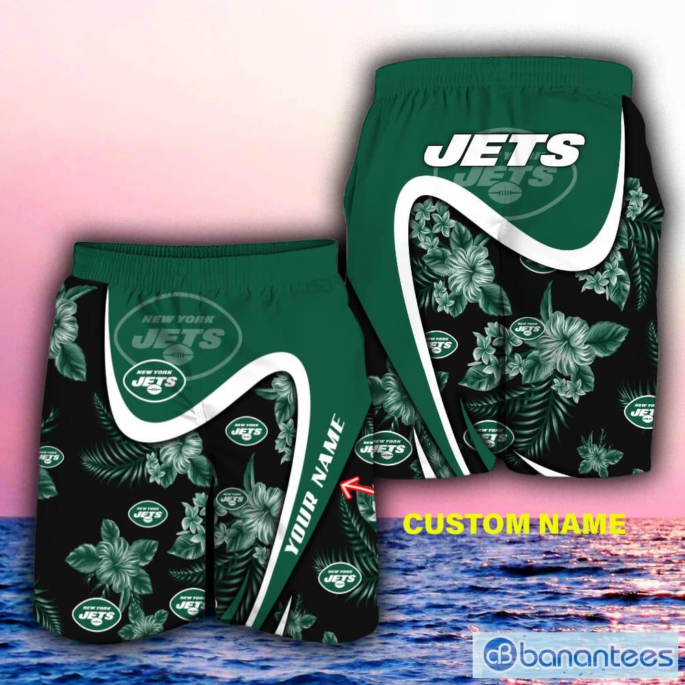 Personalized New York Jets NFL Hawaiian Shirt, beach shorts