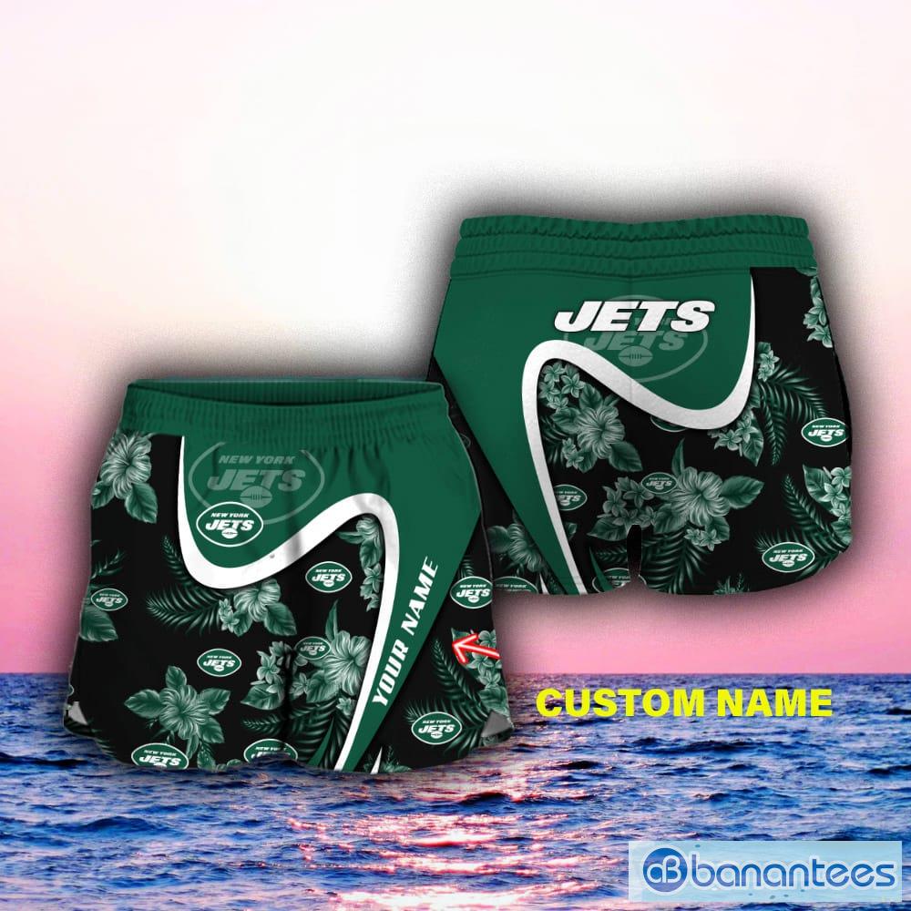 Personalized New York Jets NFL Hawaiian Shirt, beach shorts