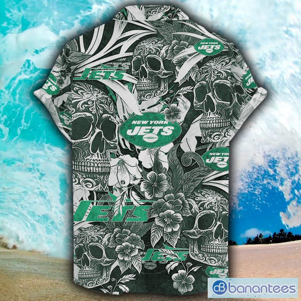 New York Jets Custom Name NFL Floral Hawaiian Shirt And Shorts Gift For Men  And Women Fans - Banantees