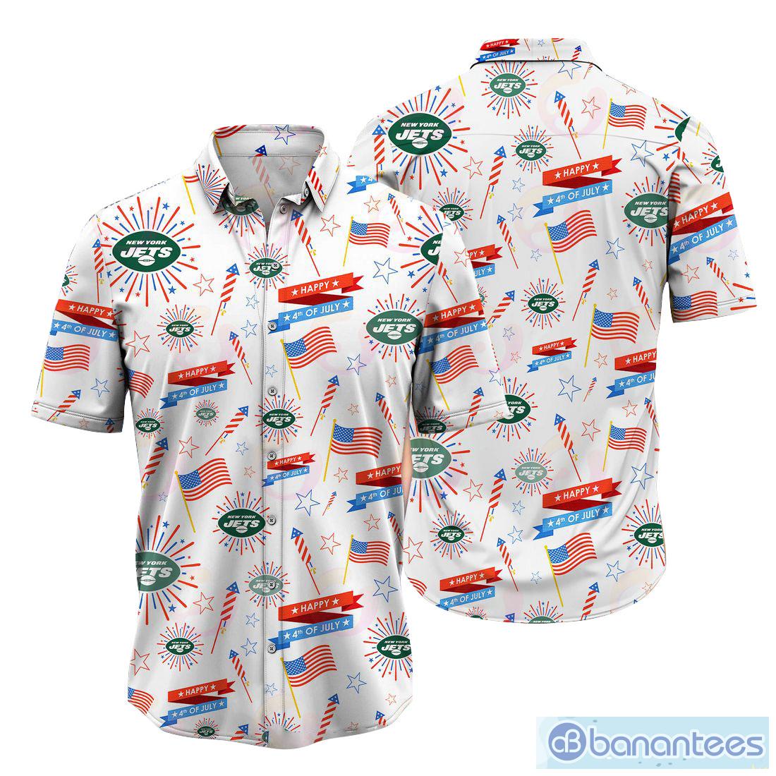 New York Jets NFL Custom Name Hawaii Shirt For Fans Summer Gift - Banantees