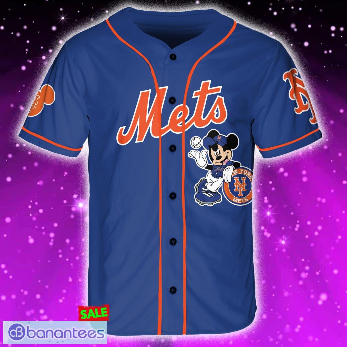 New York Mets Mickey Royal Jersey Baseball Shirt Custom Number And