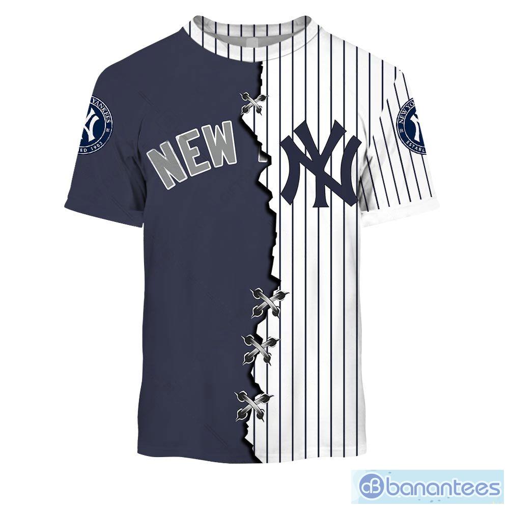 Personalized New York Yankees 3D All Over Printed - T-shirts Low Price