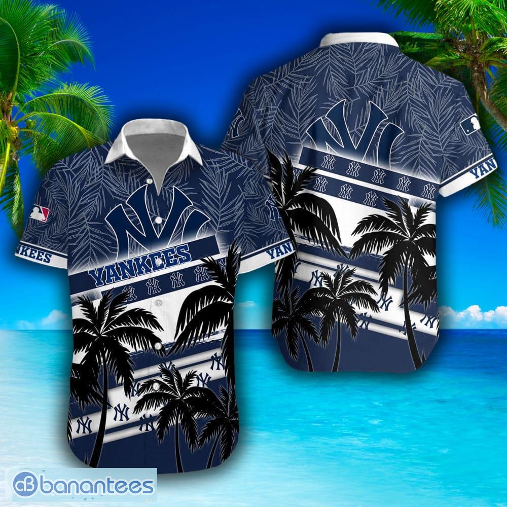 New York Yankees MLB Jersey Hawaiian Shirt And Short Set - Freedomdesign