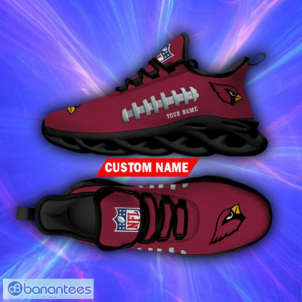 Arizona Cardinals NFL Symbol Max Soul Sneakers Running Shoes - Banantees